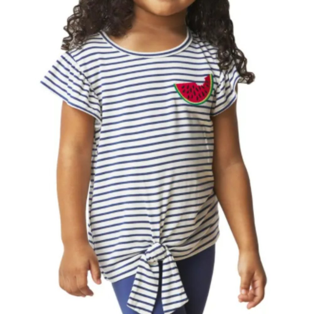 BRAND NEW French Connection 2 PC OUTFIT SET Watermelon Top & Leggings Set SZ 4